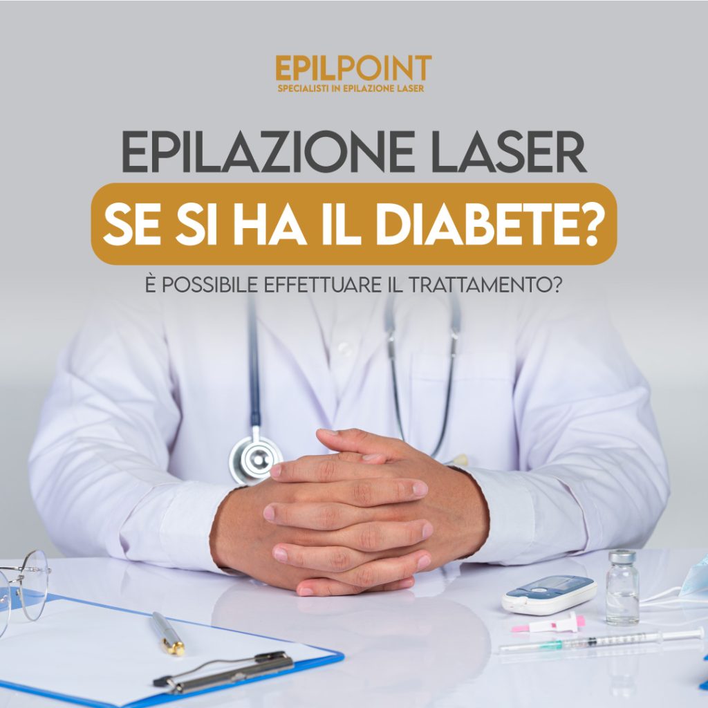 epilazione laser e diabete