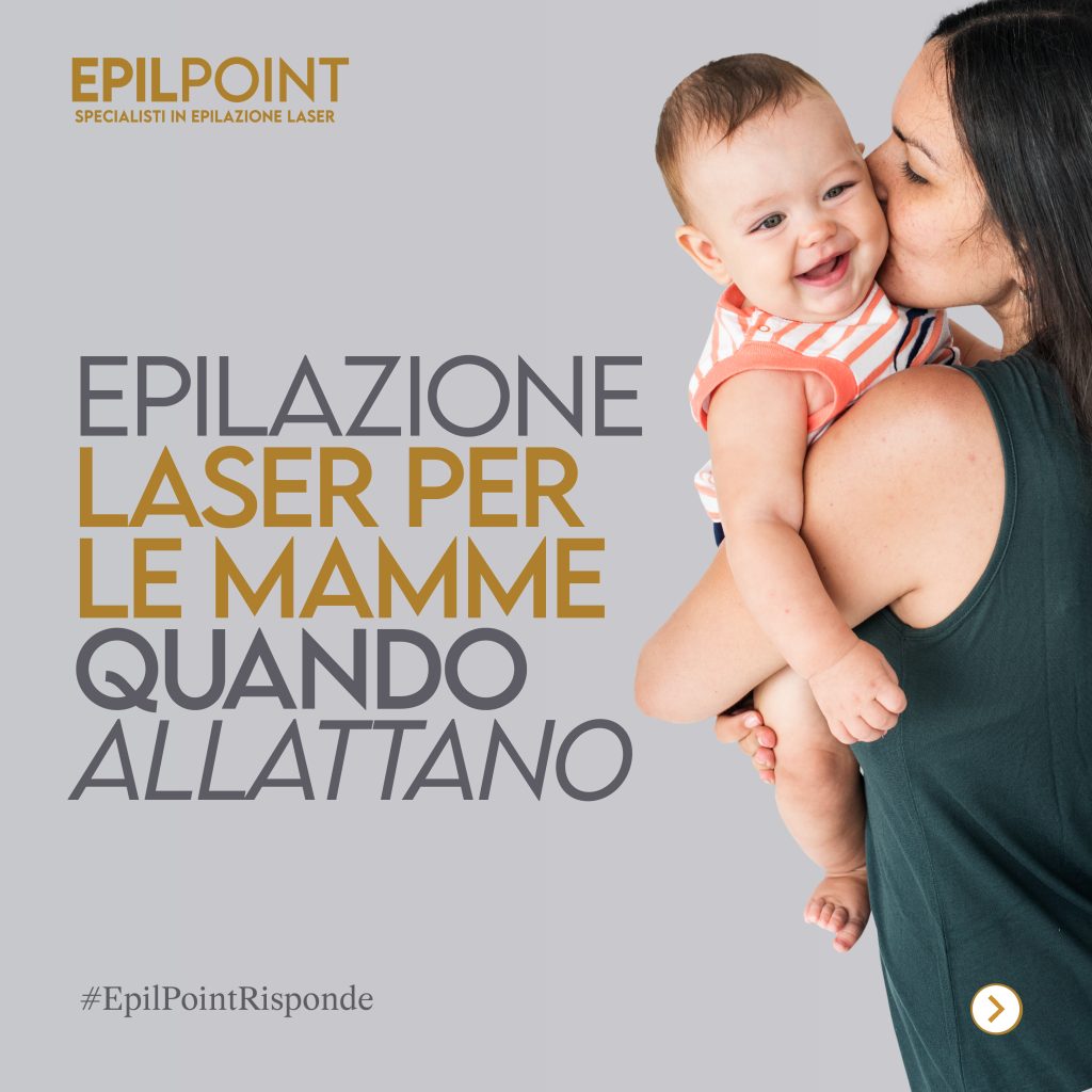 epilazione e allattamento