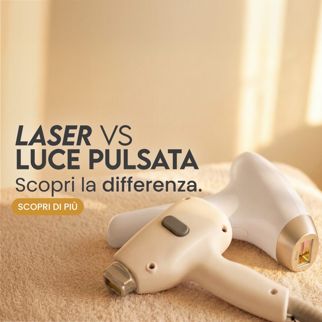laser vs luce pulsata
