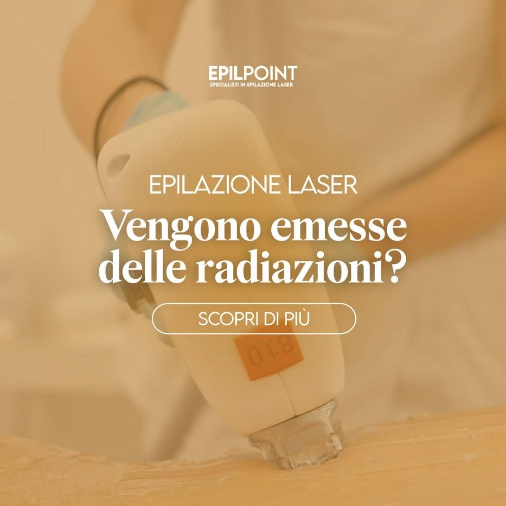 epilazione laser sono radiazioni