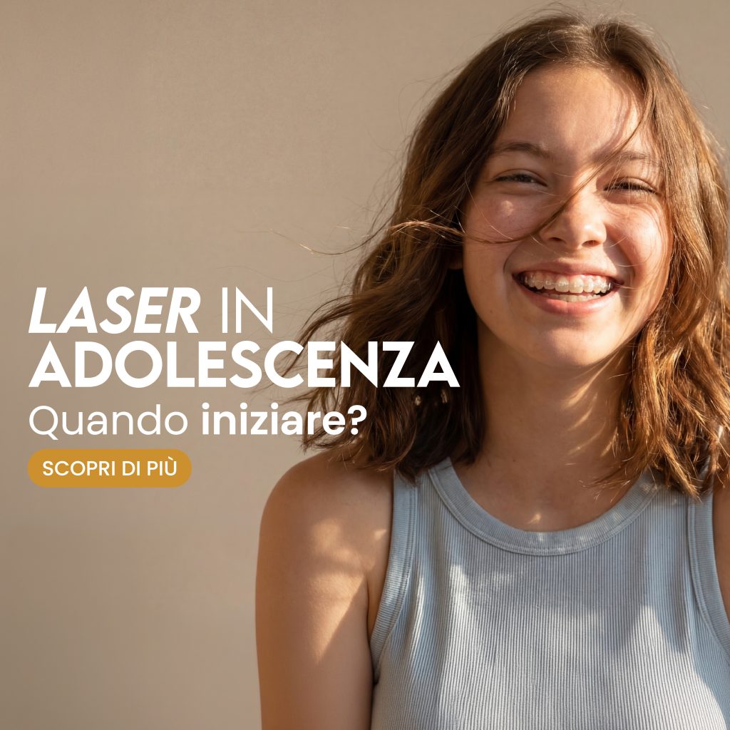 Epilazione laser in adolescenza